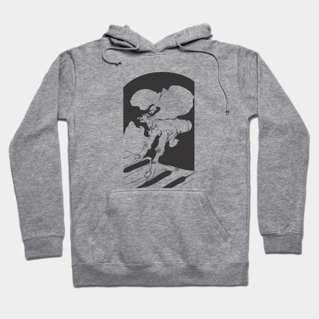 The Limbos - Piano Man Hoodie by TheLimbos